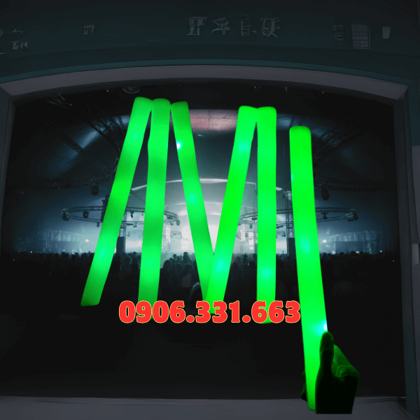 Gậy Cổ Vũ Xốp Xanh Lá 3 Chế Độ Gậy Cổ Vũ Xốp Xanh Lá 3 Chế Độ