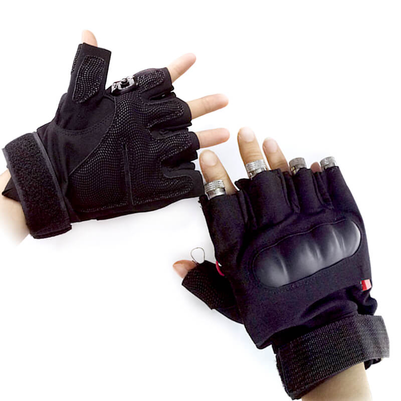 Bao tay đèn laser xanh lá 4 đầu Bao tay đèn laser xanh lá 4 đầu