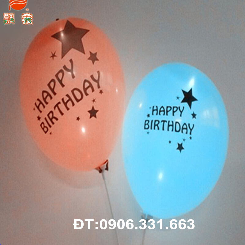 Bong bóng led happy birthday Bong bóng led happy birthday