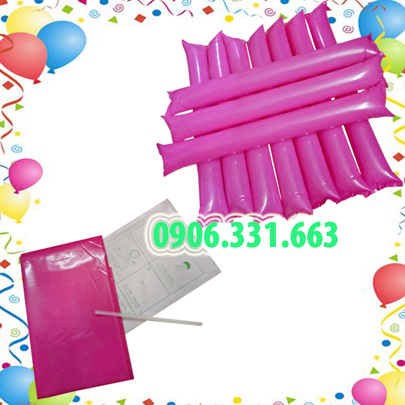 bóng đập cổ vũ màu hồng bóng đập cổ vũ màu hồng