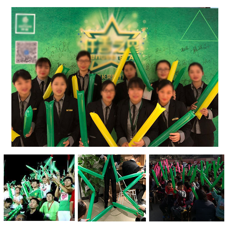 Bóng đập cổ vũ xanh lá Bóng đập cổ vũ xanh lá