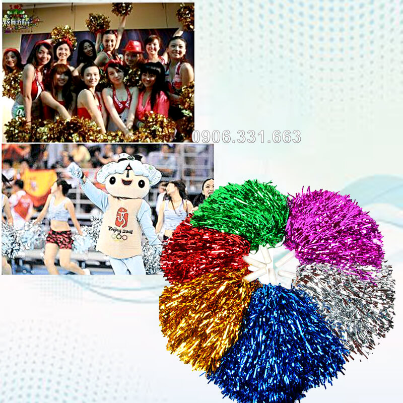 bông tua cổ vũ ánh kim bông tua cổ vũ ánh kim