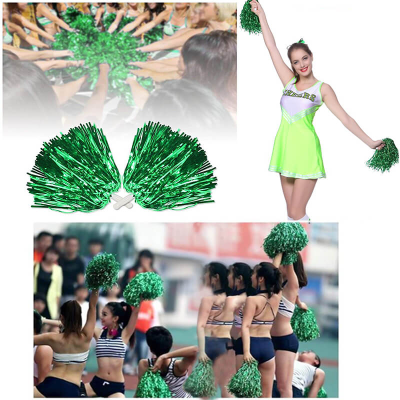 bông tua cổ vũ xanh lá bông tua cổ vũ xanh lá