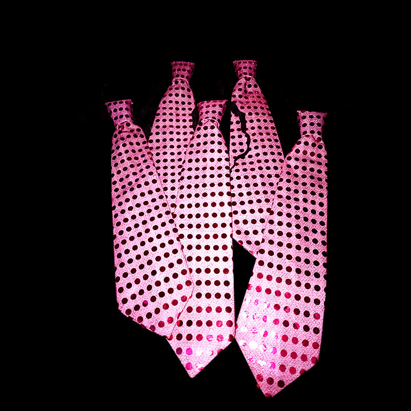 cà vạt đèn led màu hồng cà vạt đèn led màu hồng