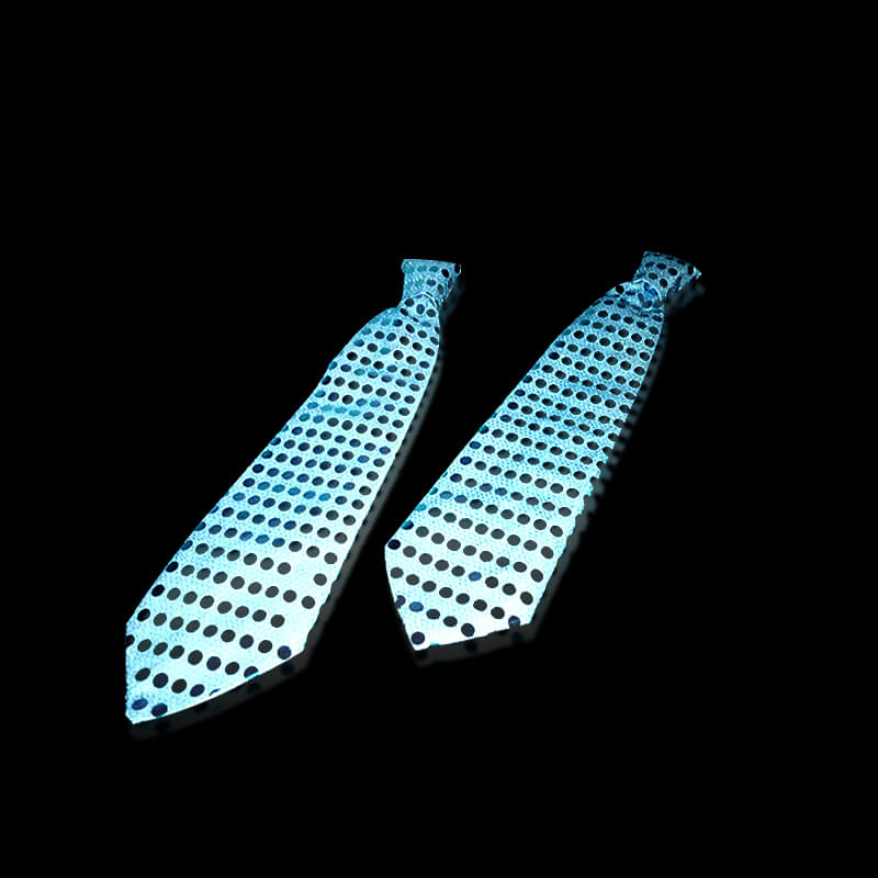 cà vạt đèn led màu xanh cà vạt đèn led màu xanh