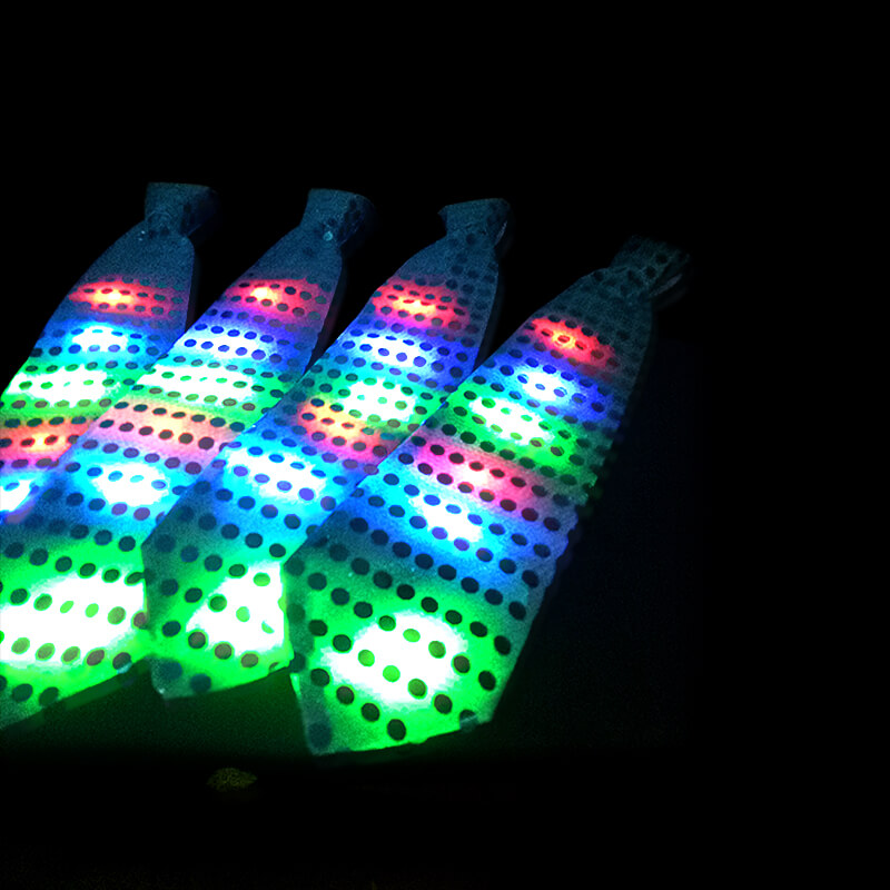 cà vạt đèn led màu xanh cà vạt đèn led màu xanh