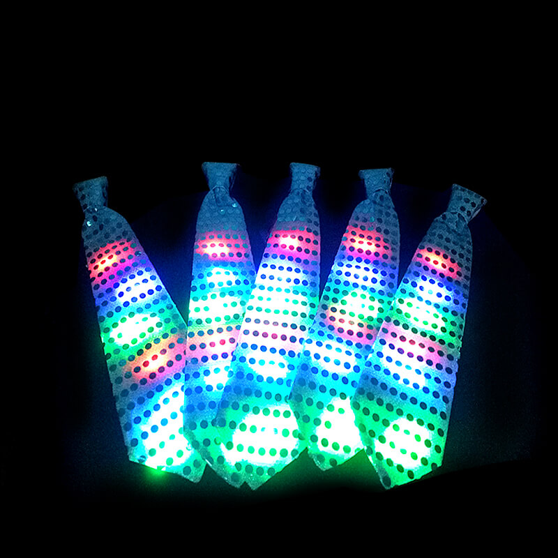 cà vạt đèn led màu xanh cà vạt đèn led màu xanh