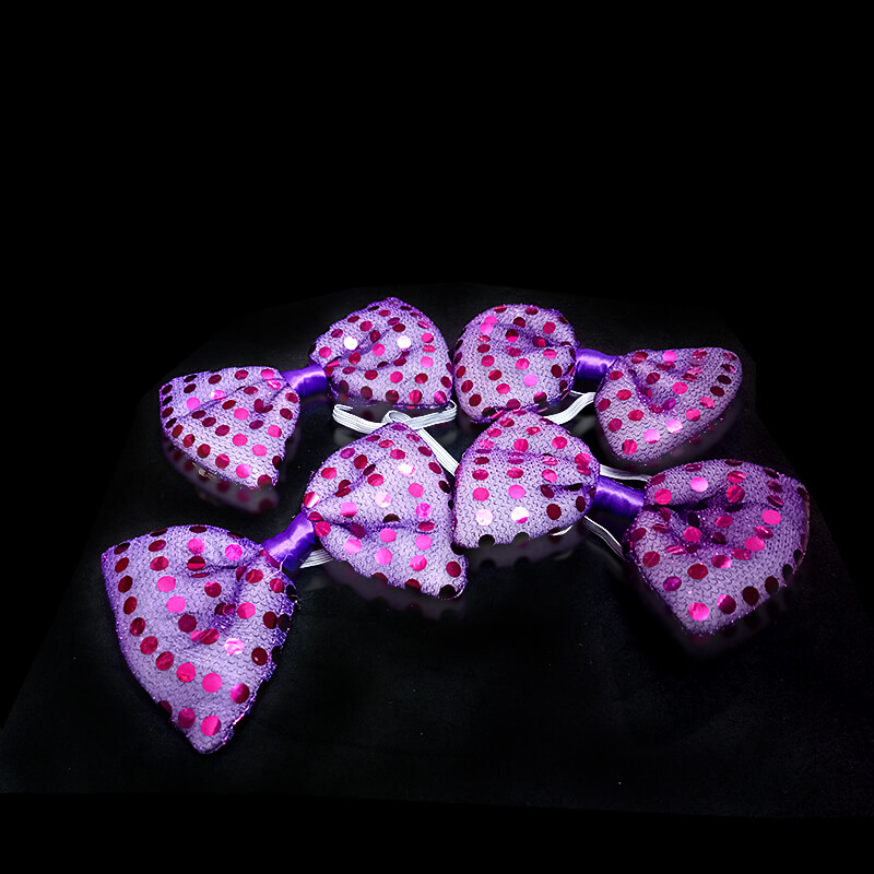 Cà vạt nơ có đèn led phát sáng Cà vạt nơ có đèn led phát sáng