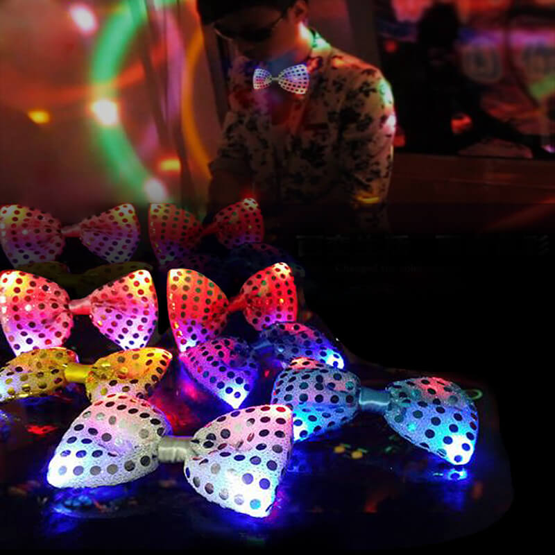 cà vạt nơ có đèn led cà vạt nơ có đèn led