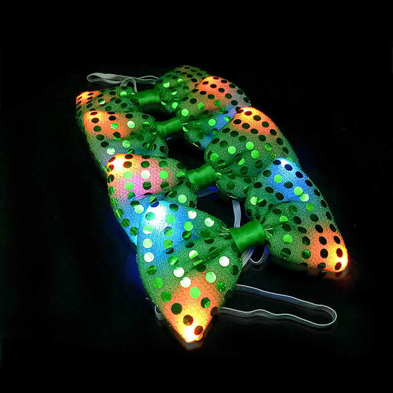 cà vạt nơ phát sáng led cà vạt nơ phát sáng led