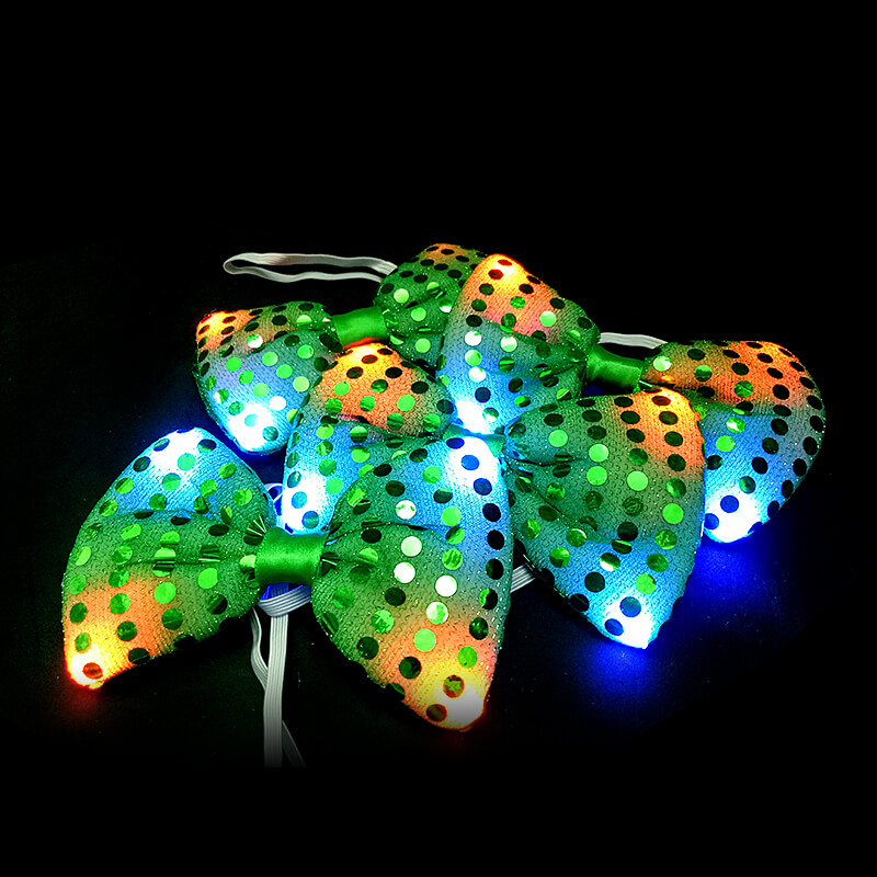 cà vạt nơ phát sáng led cà vạt nơ phát sáng led