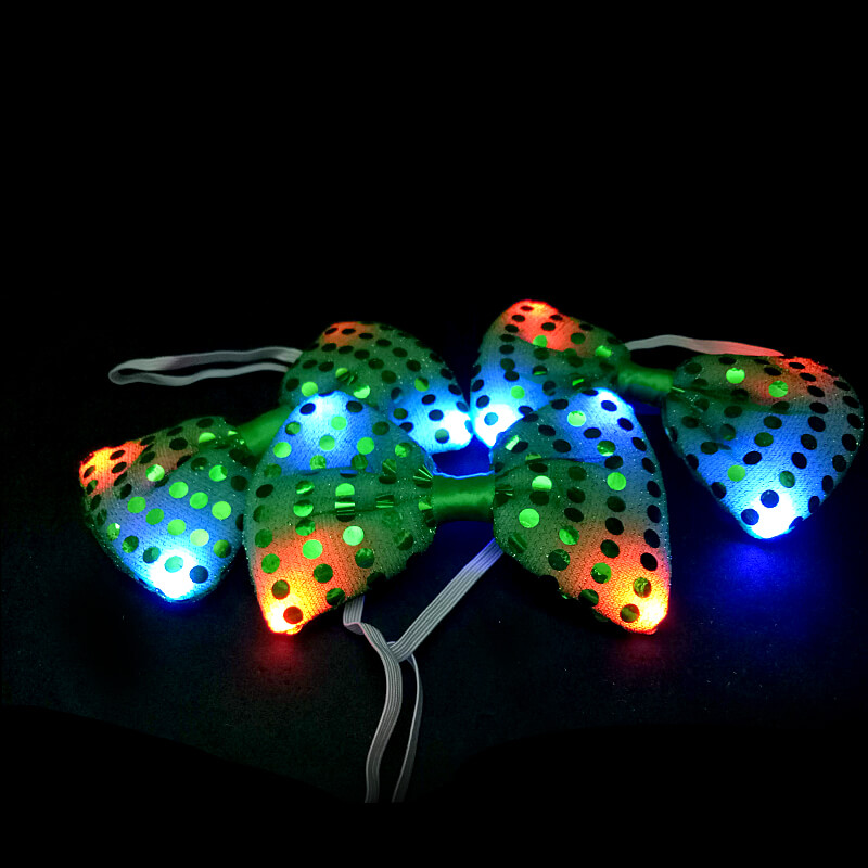 cà vạt nơ phát sáng led cà vạt nơ phát sáng led