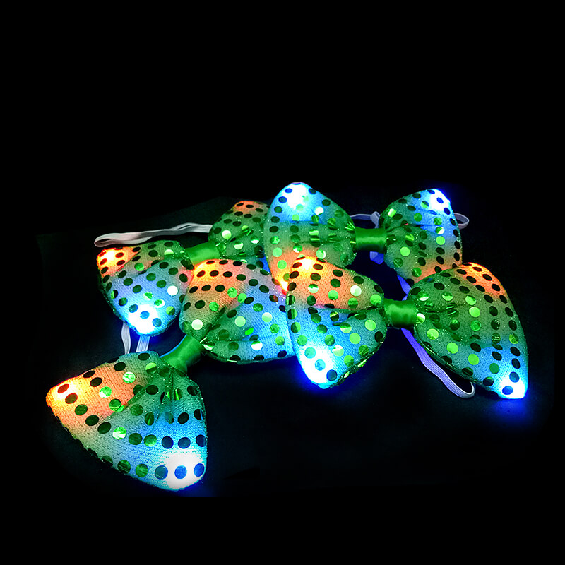 cà vạt nơ phát sáng led cà vạt nơ phát sáng led