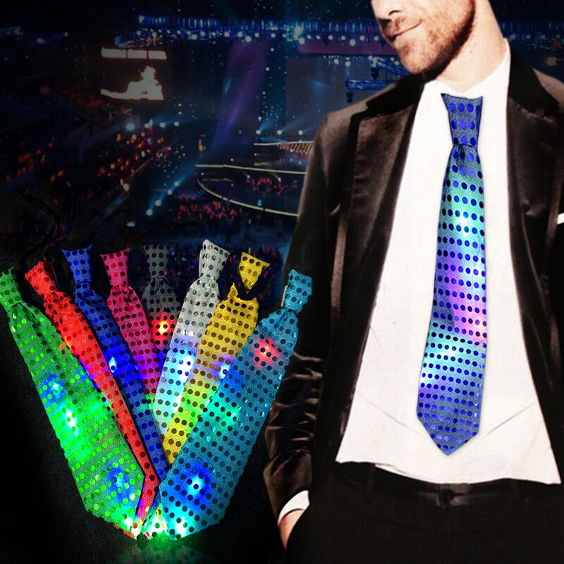 cà vạt phát sáng led cà vạt phát sáng led