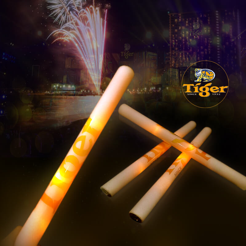 cây cổ vũ dán decal Tiger cây cổ vũ dán decal Tiger