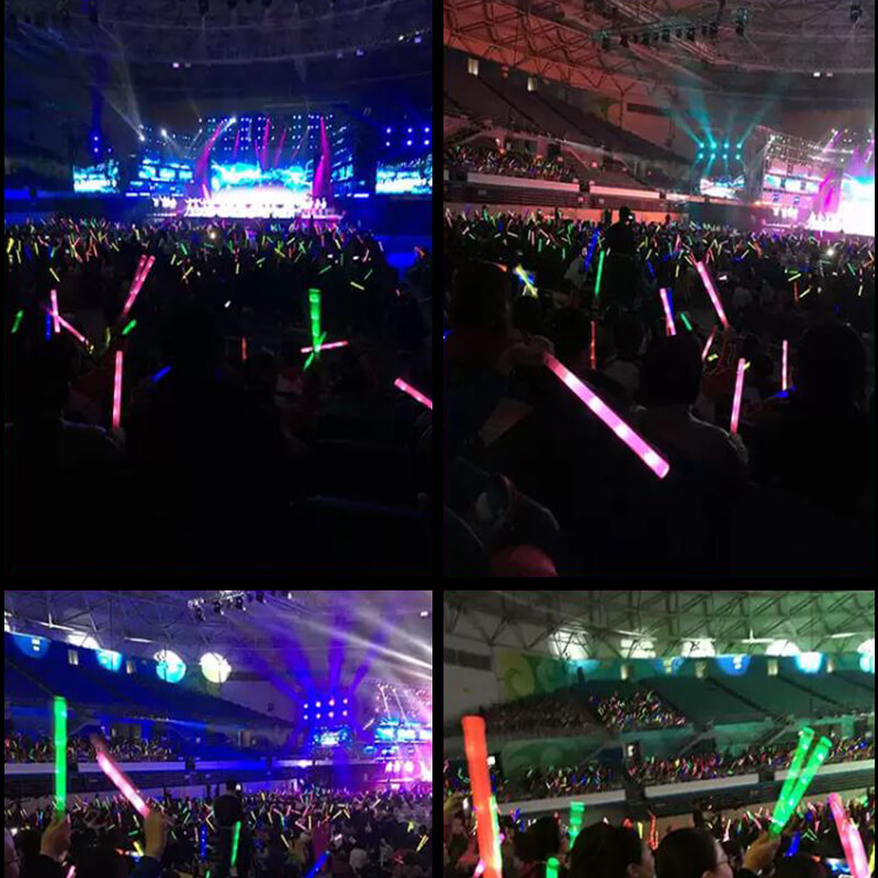 Cây cổ vũ phát sáng led đỏ 46cm Cây cổ vũ phát sáng led đỏ 46cm