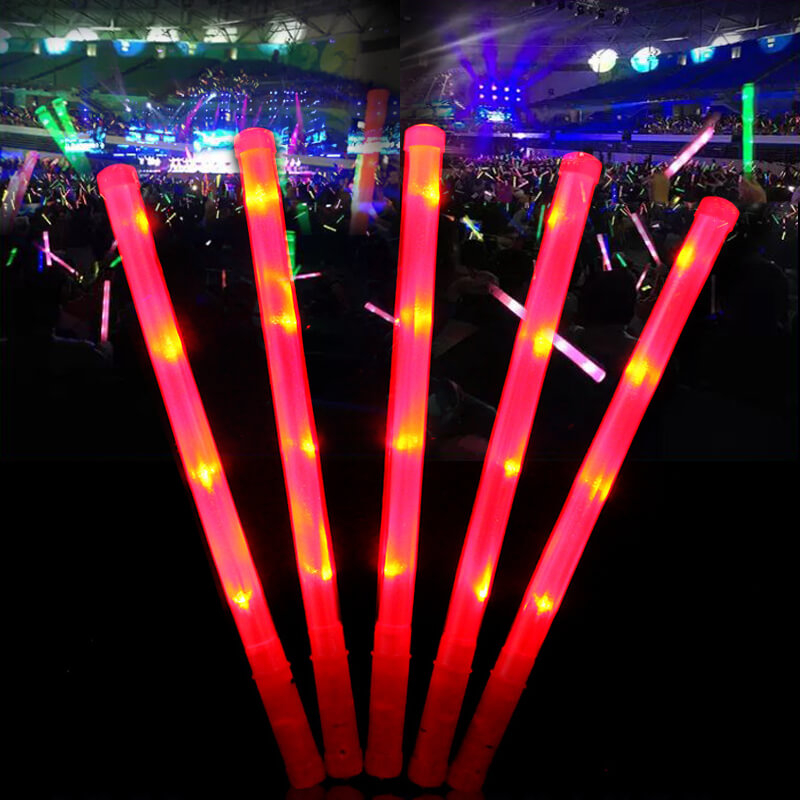 Cây cổ vũ phát sáng led đỏ 46cm Cây cổ vũ phát sáng led đỏ 46cm