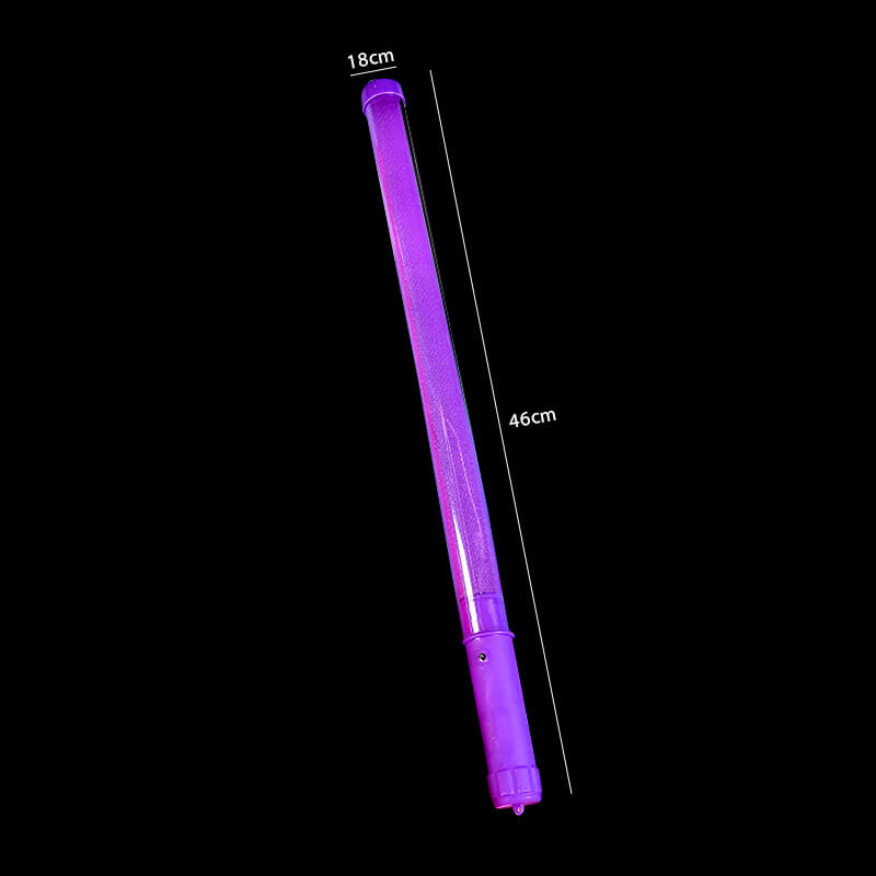 Cây cổ vũ phát sáng led tím 46cm Cây cổ vũ phát sáng led tím 46cm