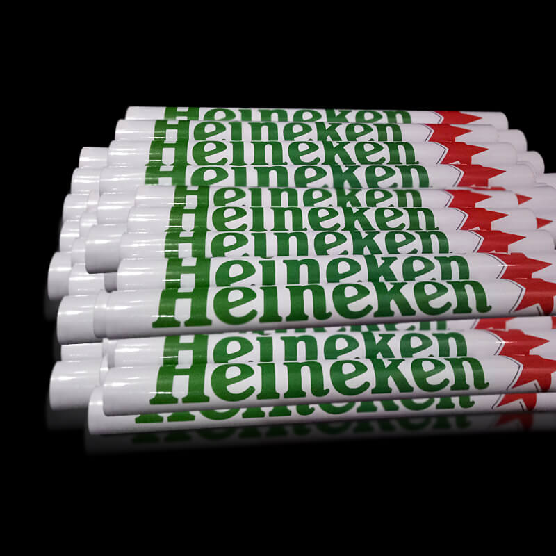 Cây đập cổ vũ in decal Heineken Cây đập cổ vũ in decal Heineken