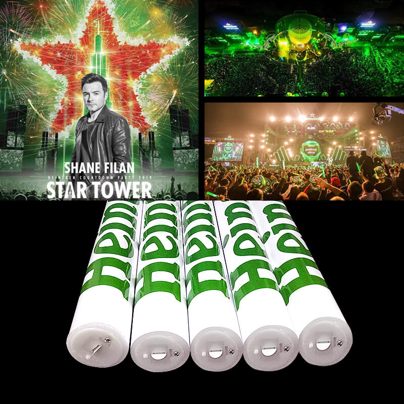 Cây đập cổ vũ in decal Heineken Cây đập cổ vũ in decal Heineken