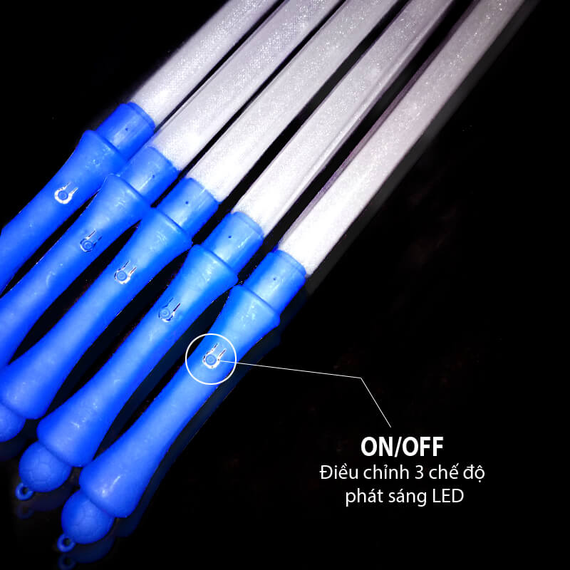 cây lightstick xanh dương chuyển màu led cây lightstick xanh dương chuyển màu led