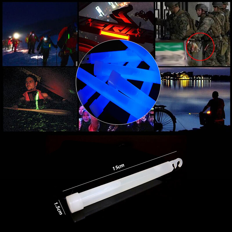 Cây que phát sáng dạ quang xanh dương Cây que phát sáng dạ quang xanh dương