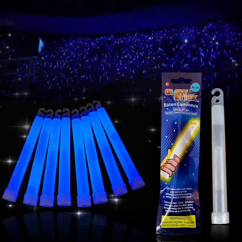 Cây que phát sáng dạ quang xanh dương Cây que phát sáng dạ quang xanh dương