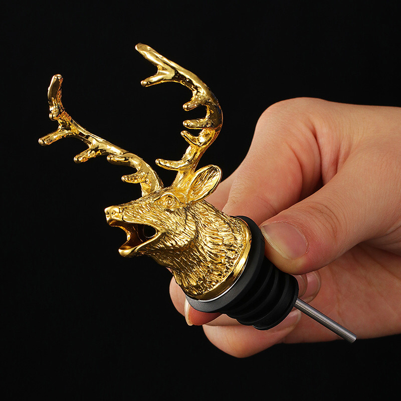 Đầu rót rượu vang hình đầu hươu Đầu rót rượu vang hình đầu hươu