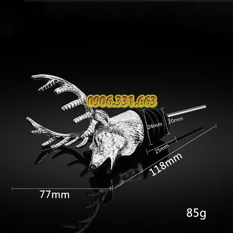 đầu vòi rót rượu hình con hươu đầu vòi rót rượu hình con hươu