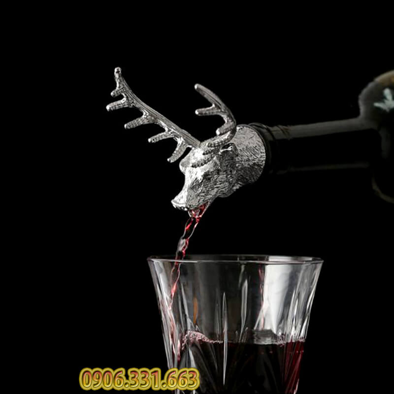 đầu vòi rót rượu hình con hươu đầu vòi rót rượu hình con hươu