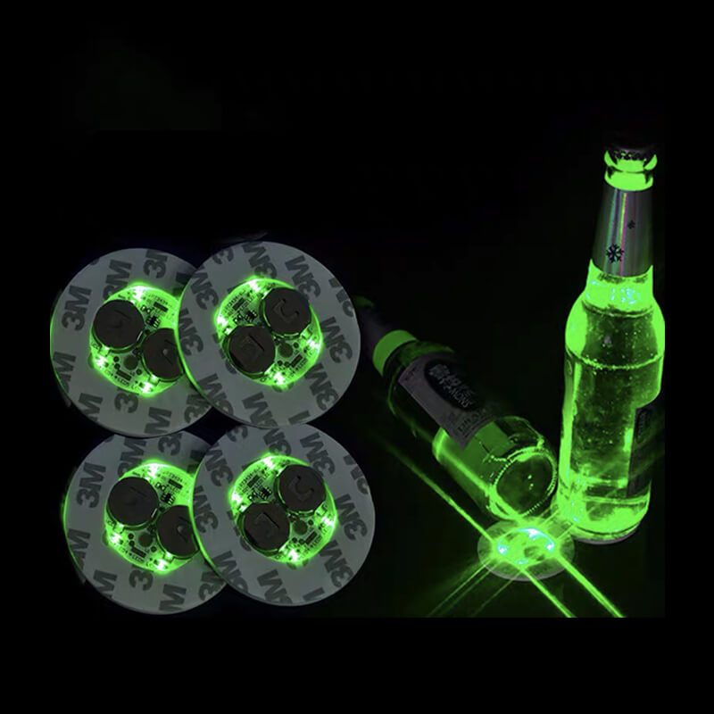 đế lót ly có đèn led 6cm đế lót ly có đèn led 6cm