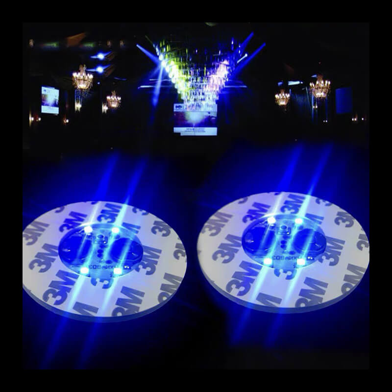 đế lót ly có đèn led 6cm đế lót ly có đèn led 6cm