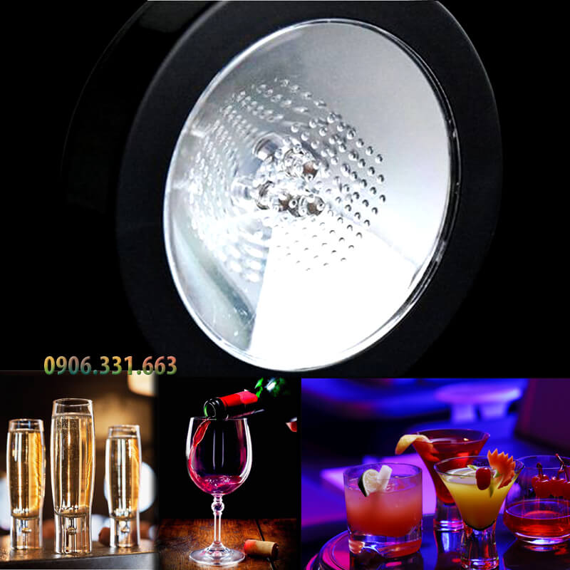 đế lót ly phát sáng led chuyển màu led đế lót ly phát sáng led chuyển màu led
