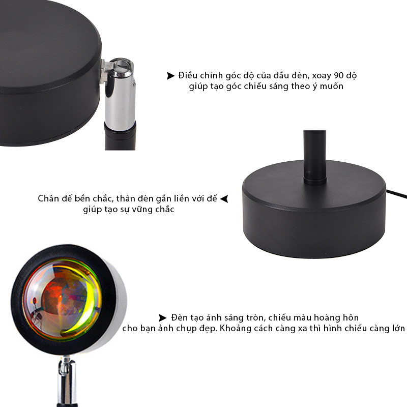 Đèn led hoàng hôn Đèn led hoàng hôn