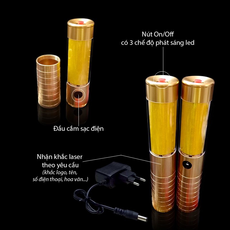 Đèn trang trí chụp đầu chai rượu led vàng Đèn trang trí chụp đầu chai rượu led vàng