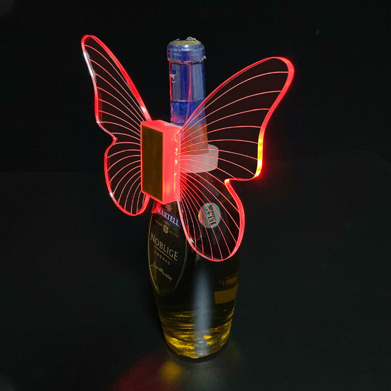 đèn trang trí chụp rượu bướm xinh