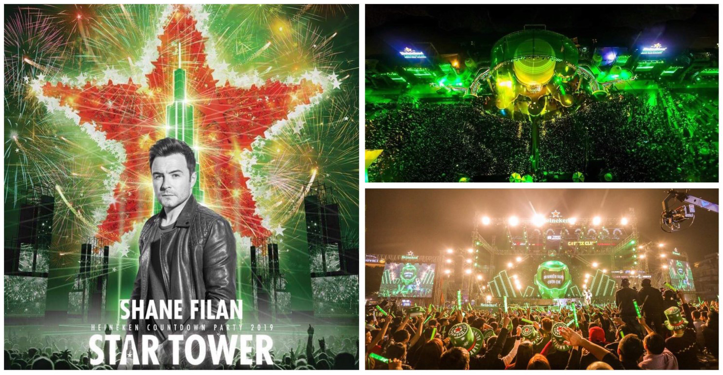 Cây đập cổ vũ in decal Heineken Cây đập cổ vũ in decal Heineken