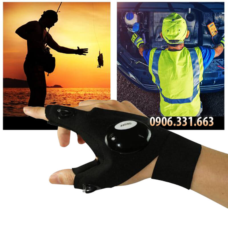 găng tay có đèn led găng tay có đèn led