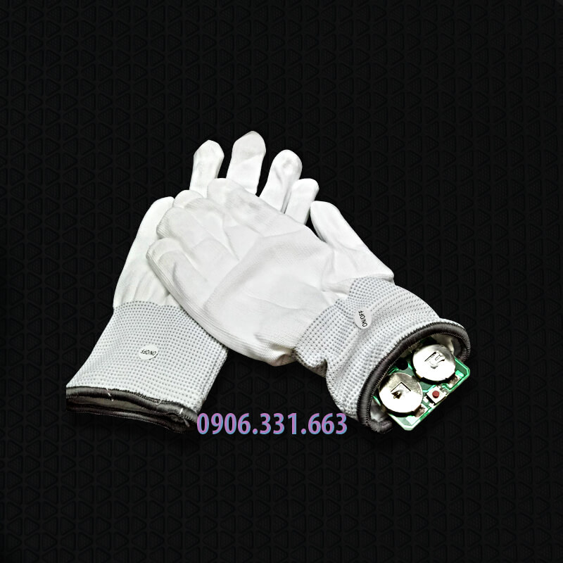 găng tay đèn led vàng găng tay đèn led vàng