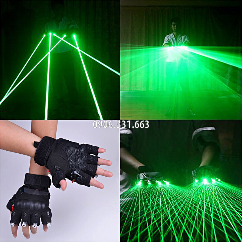 găng tay đèn laser găng tay đèn laser