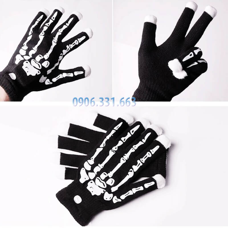 găng tay halloween găng tay halloween