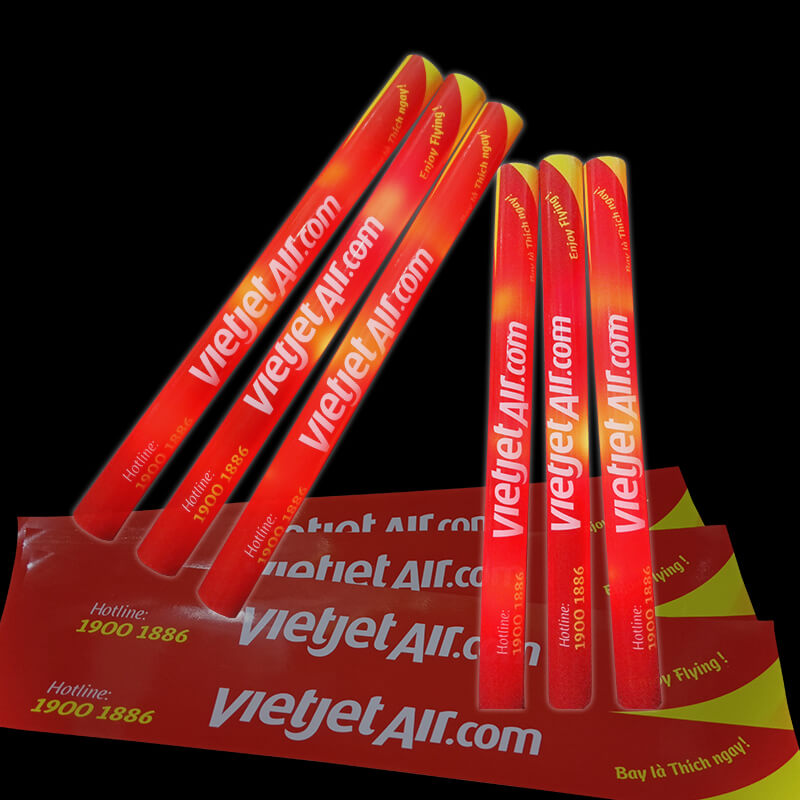 gậy cổ vũ dán decal vietjes air gậy cổ vũ dán decal vietjes air
