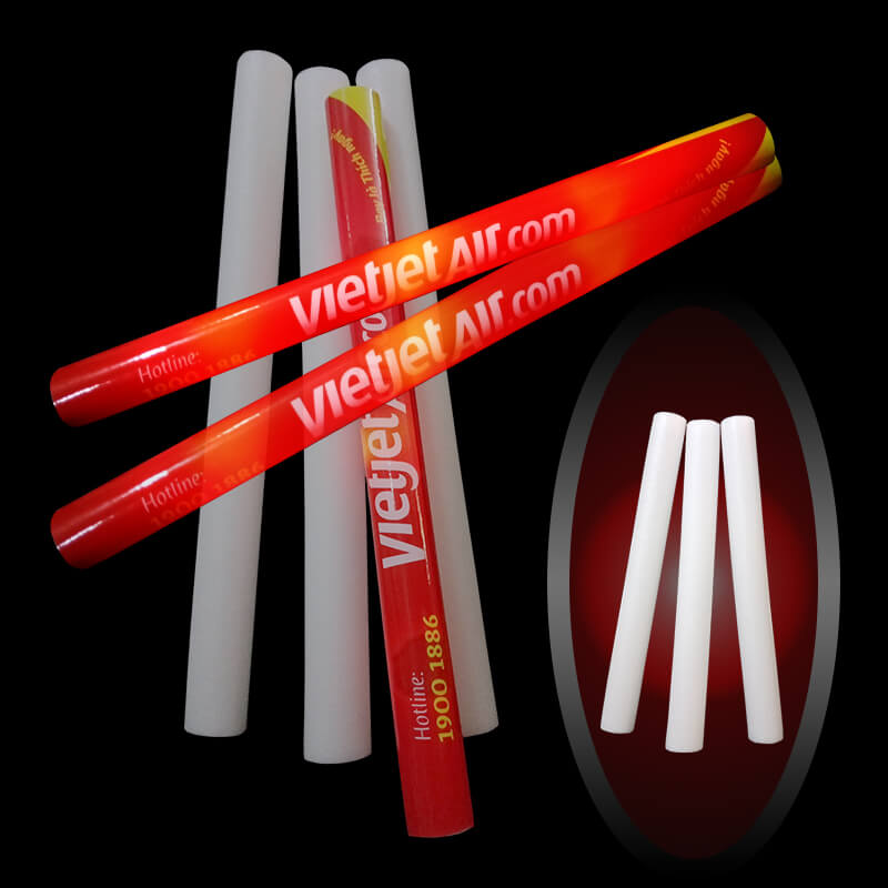 gậy cổ vũ dán decal vietjet air gậy cổ vũ dán decal vietjet air