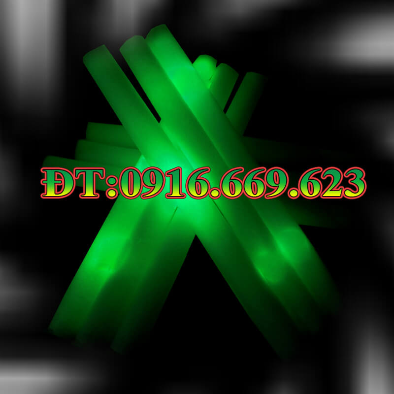 Gậy cổ vũ phát sáng xanh lá Gậy cổ vũ phát sáng xanh lá