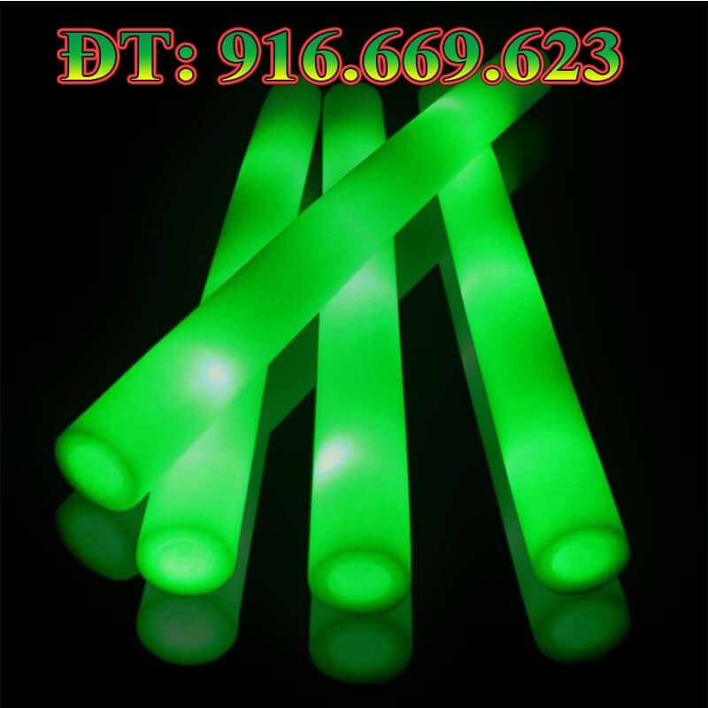 Gậy cổ vũ phát sáng xanh lá Gậy cổ vũ phát sáng xanh lá