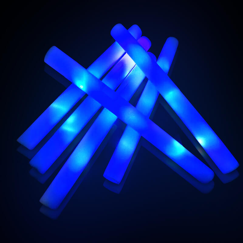Gậy led cổ vũ xanh dương 1 chế độ phát sáng Gậy led cổ vũ xanh dương 1 chế độ phát sáng