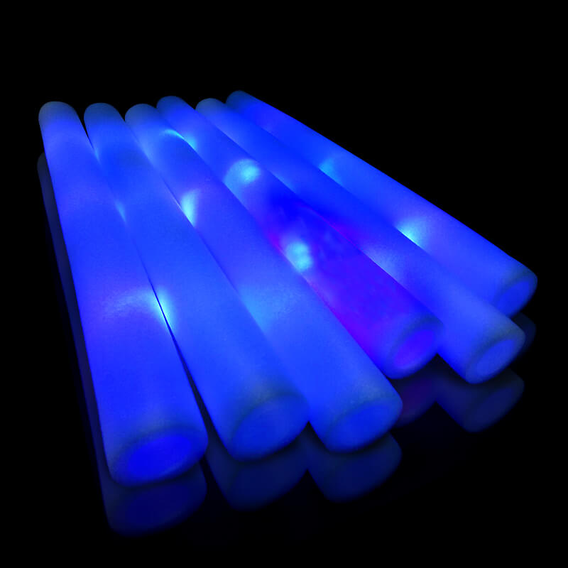 Gậy led cổ vũ xanh dương 1 chế độ phát sáng Gậy led cổ vũ xanh dương 1 chế độ phát sáng