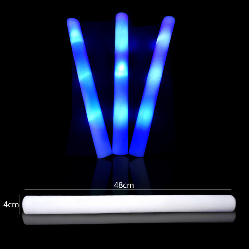 Gậy led cổ vũ xanh dương 1 chế độ phát sáng Gậy led cổ vũ xanh dương 1 chế độ phát sáng