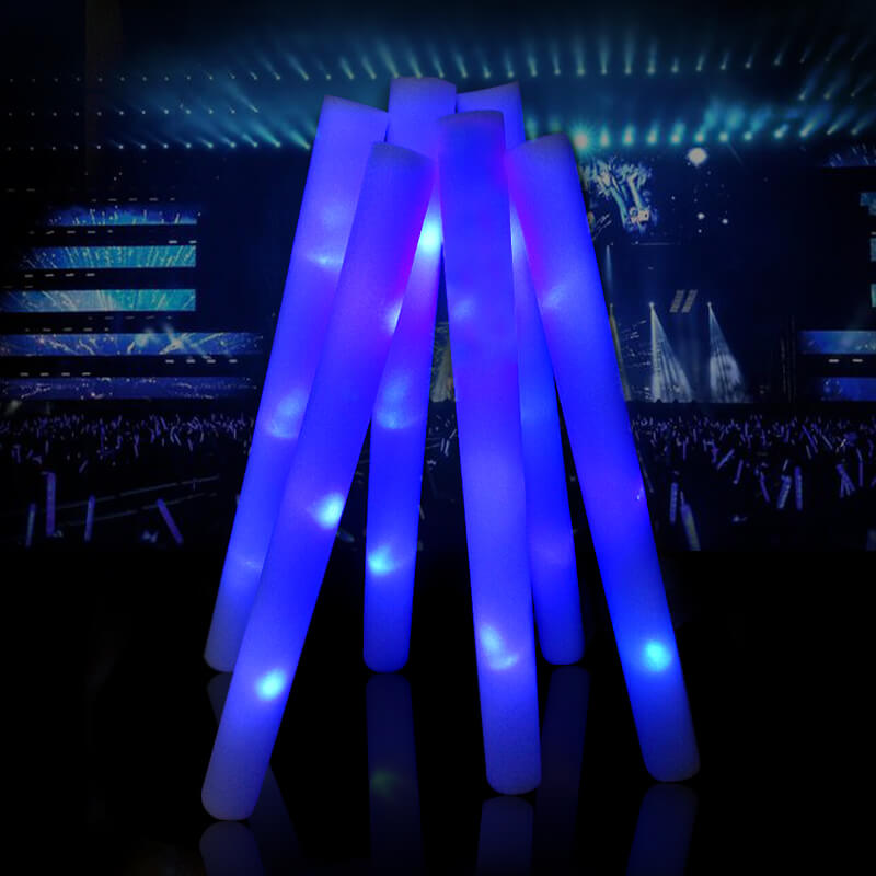 Gậy led cổ vũ xanh dương 1 chế độ phát sáng Gậy led cổ vũ xanh dương 1 chế độ phát sáng