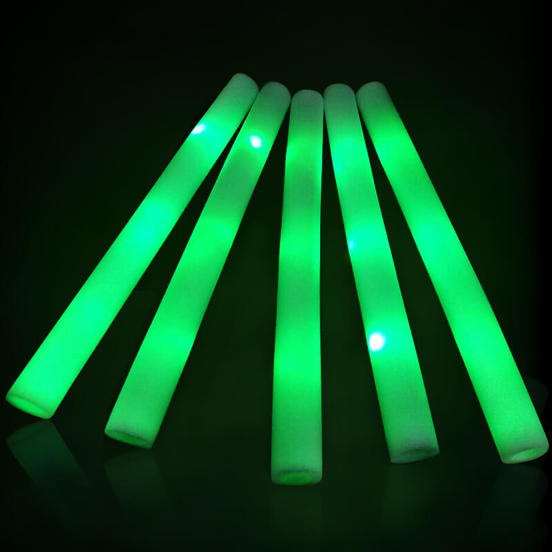 Gậy led cổ vũ xanh lá 1 chế độ phát sáng Gậy led cổ vũ xanh lá 1 chế độ phát sáng